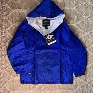 NWT- Charles River Apparel Royal Blue Windbreaker